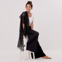 FULAR BASICO LISO NEGRO MUJER SURKANA