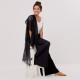 FULAR BASICO LISO NEGRO MUJER SURKANA