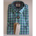 CAMISA HOMBRE CUADROS VERDE CARLOS CORDOBA