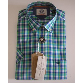 CAMISA HOMBRE CUADROS VERDE CARLOS CORDOBA