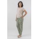 PANTALON ESTAMPADO  CON BOLSILLOS MUJER