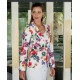 CHAQUETA ESTAMPADA MUJER