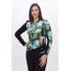 JERSEY JACQUAR ESTAMPADO VERDE MUJER 