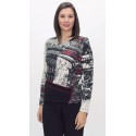 JERSEY LANOSO ESTAMPADO MUJER BOGUAR