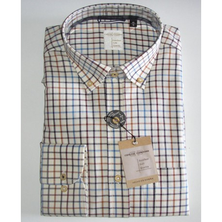 CAMISA CUADROS VILLELA CARLOS CORDOBA HOMBRE