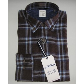 CAMISA CUADROS FRANELA CARLOS CORDOBA HOMBRE