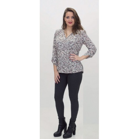 LEGGING PUNTO ROMA MUJER +COLORES