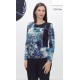 CAMISETA LANOSA ESTAMPADA MUJER