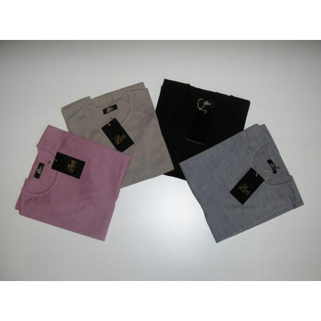 JERSEY BASICO REDONDO MUJER ZERO +COLORES