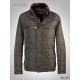 PARKA ACOLCHADA GRIS PLOMO HOMBRE