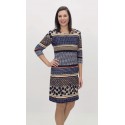 VESTIDO PIQUE MUJER ESTAMPADO 