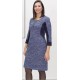VESTIDO JASPEADO MUJER
