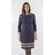 VESTIDO FANTASIA AZUL MARINO MUJER