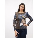 CAMISETA ESTAMPADA CON PEDRERIA BOGUAR
