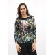 CAMISETA LANOSA ESTAMPADA MUJER BOGUAR