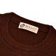 JERSEY BASICO REDONDO, MARRON