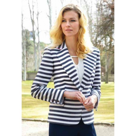 BLAZER MARINERA DE MUJER ESTEFANIA RODRIGUEZ