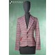 BLAZER DE RAYAS ROJA DE MUJER ESTEFANIA RODRIGUEZ