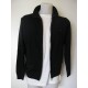 Chaqueta de punto de hombre Brown Jury azul marino con cremallera