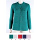 CHAQUETA DE PUNTO CON CALADOS MUJER ZUCCA +COLORES