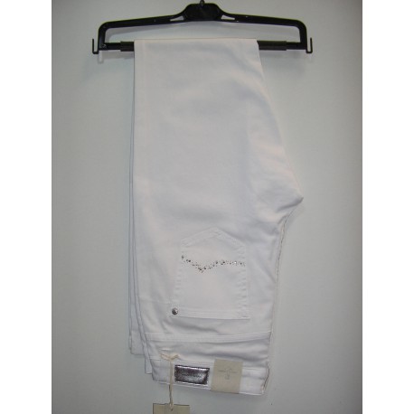 PANTALON PITILLO BLANCO DE PIERRE CARDIN MUJER