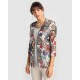 Camiseta de mujer Zero con estampado y efecto dos piezas