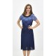 Top de encaje azul marino mujer boguar