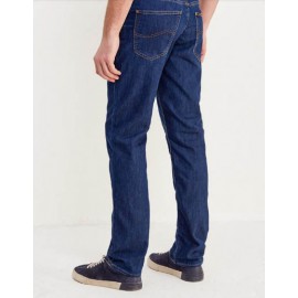 Lee Brooklyn Stretch Straight Leg Jeans Dark Stonewash