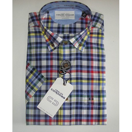 CAMISA CUADROS CARLOS CORDOBA HOMBRE
