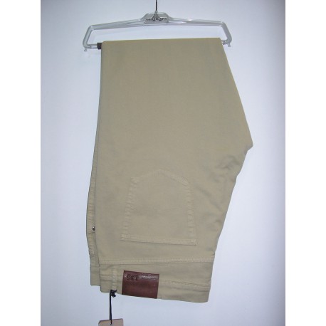 Pantalón vaquero en loneta beige de LBS