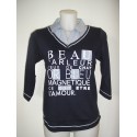 CAMISETA AZUL MARINO LILI DUDU MUJER