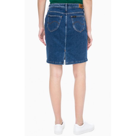 Falda lapiz de mujer Lee vaquera midi