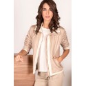 CAZADORA ACOLCHADA CAMEL MUJER NURIA VILARDAGA