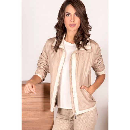 CAZADORA ACOLCHADA CAMEL MUJER NURIA VILARDAGA