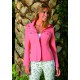 Pantalón pitillo de mujer Roberto Bassi Woman con estampado floral