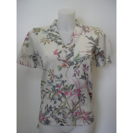 Jersey de mujer Juper con estampado de flores