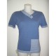 Jersey azul de mujer Juper con manga corta