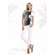 CAMISETA BICOLOR MUJER PAZ TORRAS