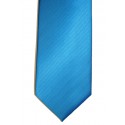 Corbata lisa azul
