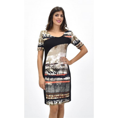 CAMISETA ESTAMPADA MUJER BOGUAR