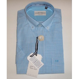 CAMISA RAYAS CON MIRCORDIBUJOS DE CARLOS CORDOBA HOMBRE