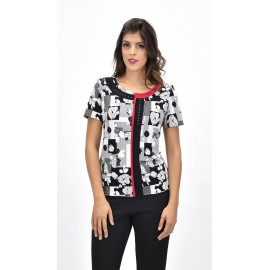 CAMISETA ESTAMPADA MUJER BOGUAR