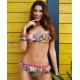 BIKINI BANDO ESTAMPADO. MUJER
