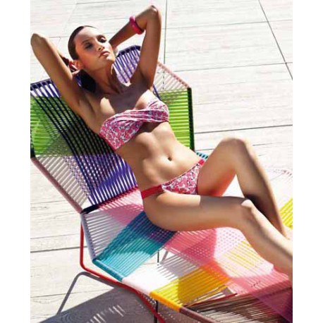 BIKINI BANDO ESTAMPADO