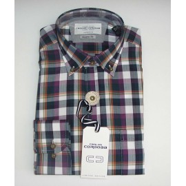 CAMISA CUADROS VILLELA CARLOS CORDOBA HOMBRE