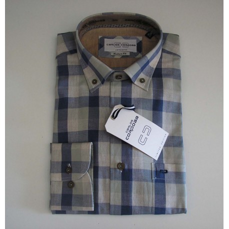 CAMISA CUADROS VILLELA CARLOS CORDOBA HOMBRE