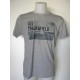 Camiseta de manga corta de color gris para hombre.