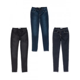 Jegging en tejido vaquero para mujer. + colores
