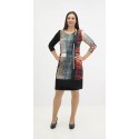 VESTIDO ESTAMPADO MULTICOLOR BOGUAR MUJER