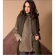 PARKA ACOLCHADA MARRON MUJER NURIA VILARDAGA